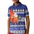 Nauru Christmas Kid Polo Shirt Cute Santa Coat Of Arms Merry Xmas - Polynesian Pride
