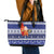 Nauru Christmas Leather Tote Bag Cute Santa Coat Of Arms Merry Xmas - Polynesian Pride