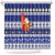 Nauru Christmas Shower Curtain Cute Santa Coat Of Arms Merry Xmas - Polynesian Pride