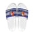 Nauru Christmas Slide Sandals Cute Santa Coat Of Arms Merry Xmas - Polynesian Pride