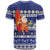 Nauru Christmas T Shirt Cute Santa Coat Of Arms Merry Xmas - Polynesian Pride