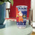 Nauru Christmas Tumbler Cup Cute Santa Coat Of Arms Merry Xmas - Polynesian Pride