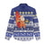 Nauru Christmas Women Casual Shirt Cute Santa Coat Of Arms Merry Xmas - Polynesian Pride