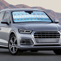 FSM Christmas Auto Sun Shade Merry Xmas Federated States of Micronesia - Polynesian Pride