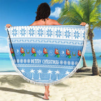 FSM Christmas Beach Blanket Merry Xmas Federated States of Micronesia - Polynesian Pride