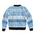 FSM Christmas Bomber Jacket Merry Xmas Federated States of Micronesia - Polynesian Pride