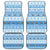 FSM Christmas Car Mats Merry Xmas Federated States of Micronesia - Polynesian Pride