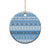 FSM Christmas Ceramic Ornament Merry Xmas Federated States of Micronesia - Polynesian Pride