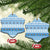FSM Christmas Ceramic Ornament Merry Xmas Federated States of Micronesia - Polynesian Pride