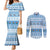 FSM Christmas Couples Matching Mermaid Dress and Long Sleeve Button Shirt Merry Xmas Federated States of Micronesia - Polynesian Pride