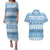 FSM Christmas Couples Matching Puletasi and Hawaiian Shirt Merry Xmas Federated States of Micronesia - Polynesian Pride
