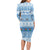 FSM Christmas Family Matching Long Sleeve Bodycon Dress and Hawaiian Shirt Merry Xmas Federated States of Micronesia - Polynesian Pride