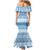 FSM Christmas Family Matching Mermaid Dress and Hawaiian Shirt Merry Xmas Federated States of Micronesia - Polynesian Pride