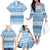 FSM Christmas Family Matching Off The Shoulder Long Sleeve Dress and Hawaiian Shirt Merry Xmas Federated States of Micronesia - Polynesian Pride