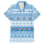 FSM Christmas Family Matching Off The Shoulder Long Sleeve Dress and Hawaiian Shirt Merry Xmas Federated States of Micronesia - Polynesian Pride