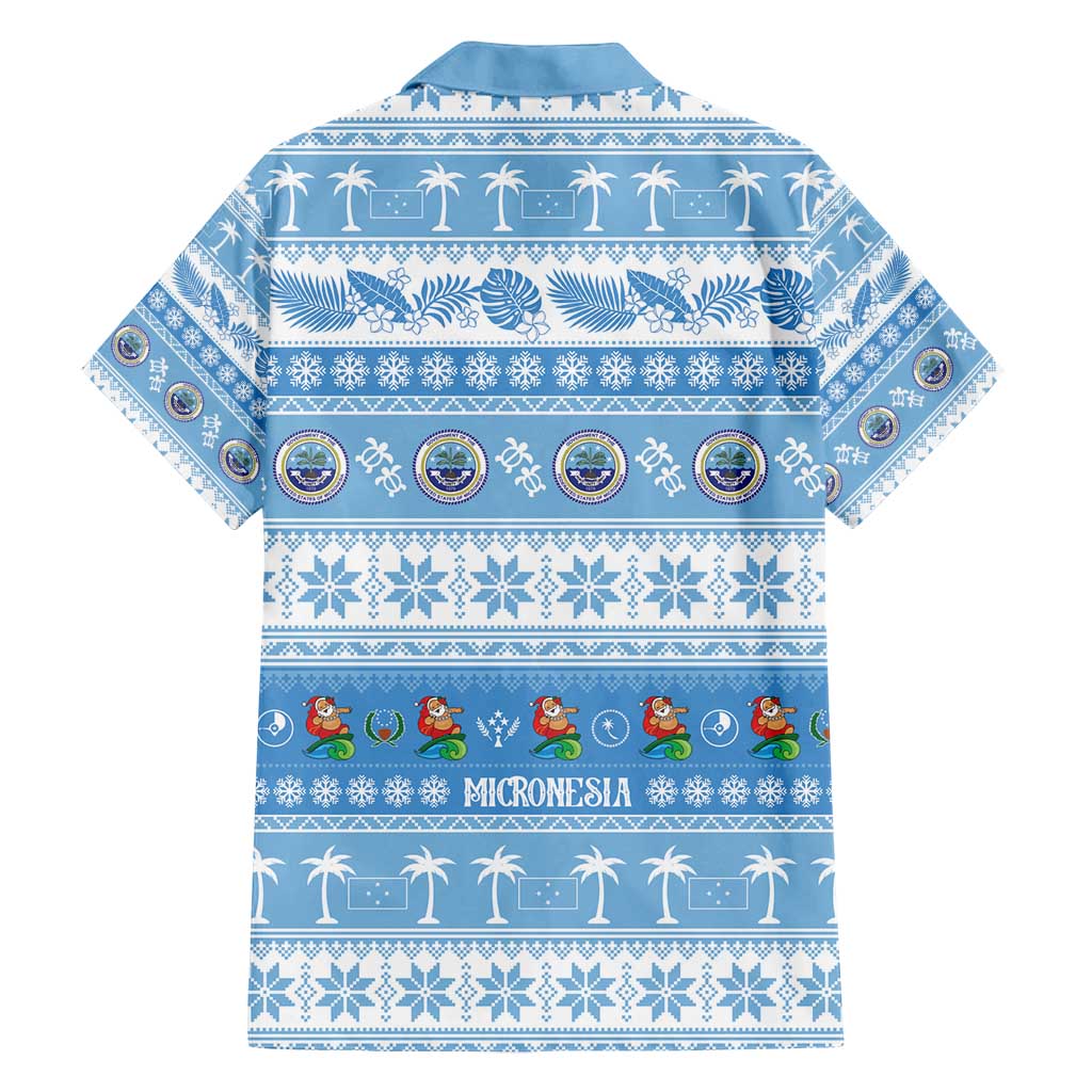 FSM Christmas Family Matching Puletasi and Hawaiian Shirt Merry Xmas Federated States of Micronesia - Polynesian Pride