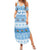 FSM Christmas Family Matching Summer Maxi Dress and Hawaiian Shirt Merry Xmas Federated States of Micronesia - Polynesian Pride