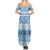 FSM Christmas Family Matching Summer Maxi Dress and Hawaiian Shirt Merry Xmas Federated States of Micronesia - Polynesian Pride