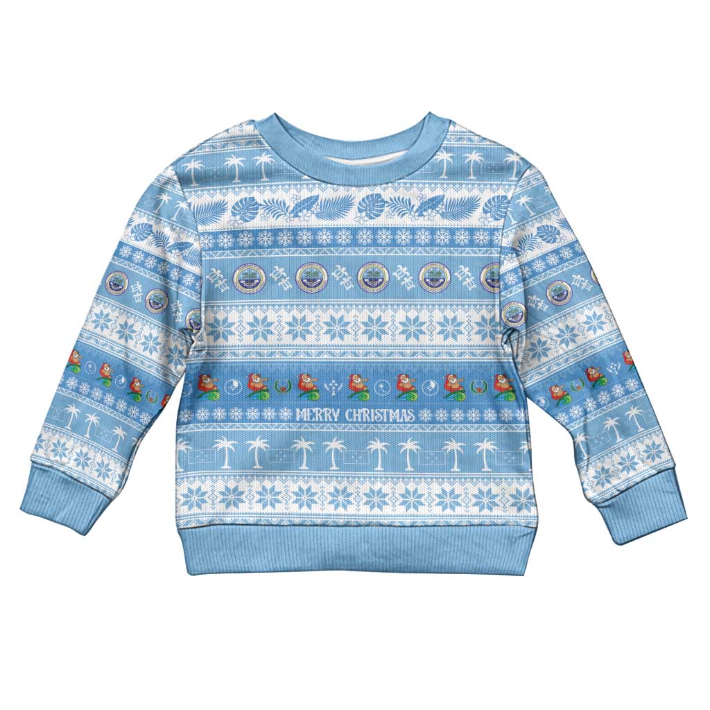 FSM Christmas Kid Ugly Christmas Sweater Merry Xmas Federated States of Micronesia - Polynesian Pride