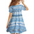 FSM Christmas Kid Short Sleeve Dress Merry Xmas Federated States of Micronesia - Polynesian Pride