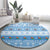 FSM Christmas Round Carpet Merry Xmas Federated States of Micronesia - Polynesian Pride