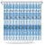 FSM Christmas Shower Curtain Merry Xmas Federated States of Micronesia - Polynesian Pride