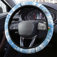 FSM Christmas Steering Wheel Cover Merry Xmas Federated States of Micronesia - Polynesian Pride