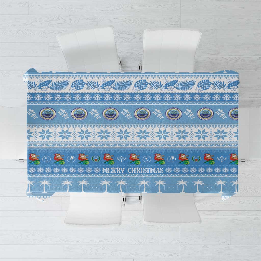 FSM Christmas Tablecloth Merry Xmas Federated States of Micronesia - Polynesian Pride