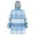 FSM Christmas Wearable Blanket Hoodie Merry Xmas Federated States of Micronesia - Polynesian Pride