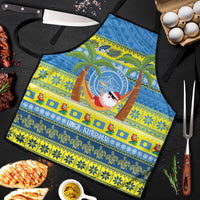 Palau Christmas Apron Chilling Santa Ungil Kurismas - Polynesian Pride