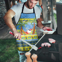 Palau Christmas Apron Chilling Santa Ungil Kurismas - Polynesian Pride