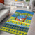 Palau Christmas Area Rug Chilling Santa Ungil Kurismas - Polynesian Pride