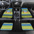 Palau Christmas Car Mats Chilling Santa Ungil Kurismas - Polynesian Pride
