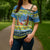 Palau Christmas Cross Shoulder Shirt Chilling Santa Ungil Kurismas - Polynesian Pride