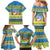 Palau Christmas Family Matching Mermaid Dress and Hawaiian Shirt Chilling Santa Ungil Kurismas - Polynesian Pride
