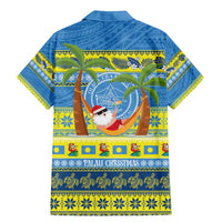 Palau Christmas Family Matching Mermaid Dress and Hawaiian Shirt Chilling Santa Ungil Kurismas - Polynesian Pride