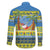 Palau Christmas Family Matching Off Shoulder Short Dress and Hawaiian Shirt Chilling Santa Ungil Kurismas - Polynesian Pride