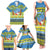 Palau Christmas Family Matching Tank Maxi Dress and Hawaiian Shirt Chilling Santa Ungil Kurismas - Polynesian Pride