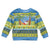 Palau Christmas Kid Ugly Christmas Sweater Chilling Santa Ungil Kurismas - Polynesian Pride