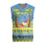 Palau Christmas Knitted V-Neck Vest Chilling Santa Ungil Kurismas - Polynesian Pride