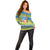 Palau Christmas Off Shoulder Sweater Chilling Santa Ungil Kurismas - Polynesian Pride