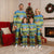 Palau Christmas Pajama Set Chilling Santa Ungil Kurismas - Polynesian Pride