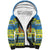 Palau Christmas Sherpa Hoodie Chilling Santa Ungil Kurismas - Polynesian Pride