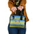 Palau Christmas Shoulder Handbag Chilling Santa Ungil Kurismas - Polynesian Pride