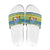Palau Christmas Slide Sandals Chilling Santa Ungil Kurismas - Polynesian Pride