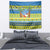 Palau Christmas Tapestry Chilling Santa Ungil Kurismas - Polynesian Pride