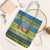 Palau Christmas Tote Bag Chilling Santa Ungil Kurismas - Polynesian Pride