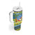 Palau Christmas Tumbler With Handle Chilling Santa Ungil Kurismas - Polynesian Pride