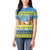 Palau Christmas Women Polo Shirt Chilling Santa Ungil Kurismas - Polynesian Pride