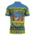 Palau Christmas Zipper Polo Shirt Chilling Santa Ungil Kurismas - Polynesian Pride